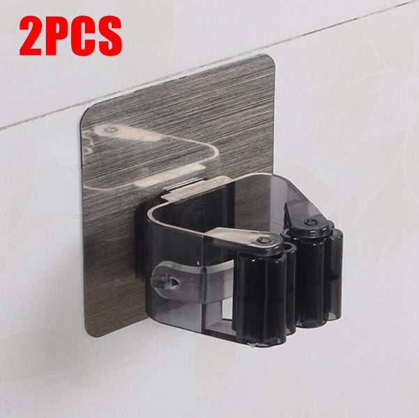 1/2/5/10Pcs Adhesive Multi-Purpose Hooks Wall Mounted Mop Organizer Holde CHK177 Carousel 1
