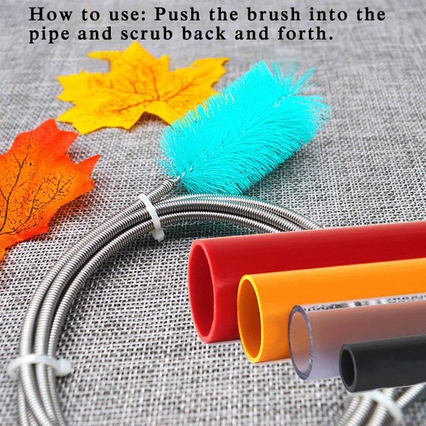 1Pcs 90CM/155CM/200CM Pipe Cleaning Brush Filter Clean Tool Double Ended CHK177 Carousel 2