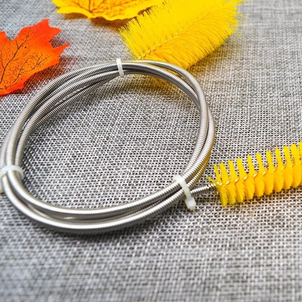 1Pcs 90CM/155CM/200CM Pipe Cleaning Brush Filter Clean Tool Double Ended CHK177 Carousel 11