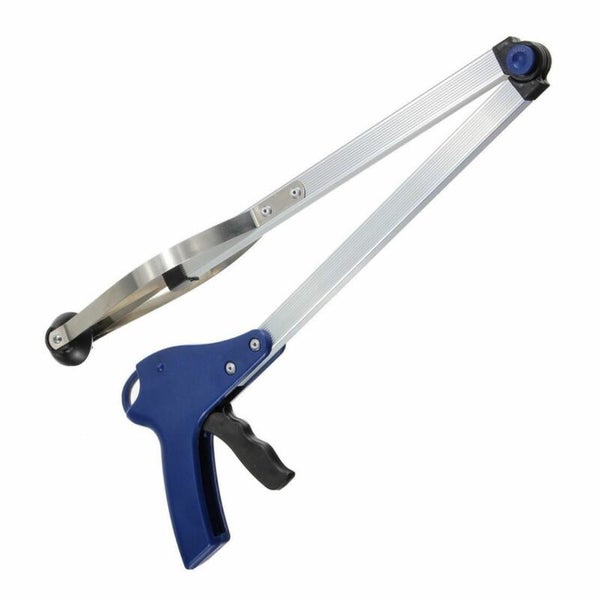 2020 New Foldable Long Trash Clamps Grab Pick Up Tool Curved handle desig CHK177 Carousel 2