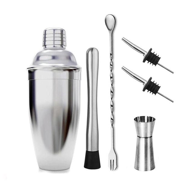 Stainless Steel Cocktail Shaker Mixer Wine Martini Boston Shaker For Bart CHK177 Carousel 2