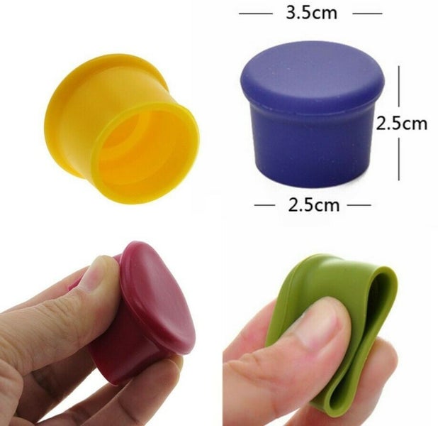 5pcs Silicone Wine Stopper Leak Free Wine Bottle Cap Fresh Keeping Sealer CHK177 Carousel 10