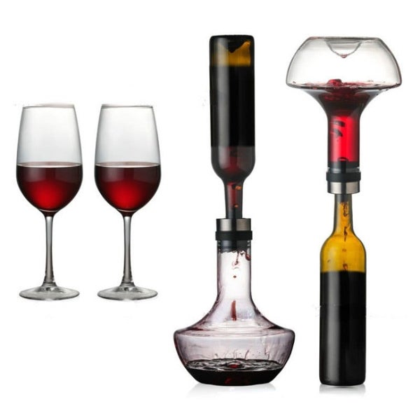 1000ML Big Decanter Handmade Crystal Red Wine Brandy Champagne Glasses De CHK177 Carousel 6