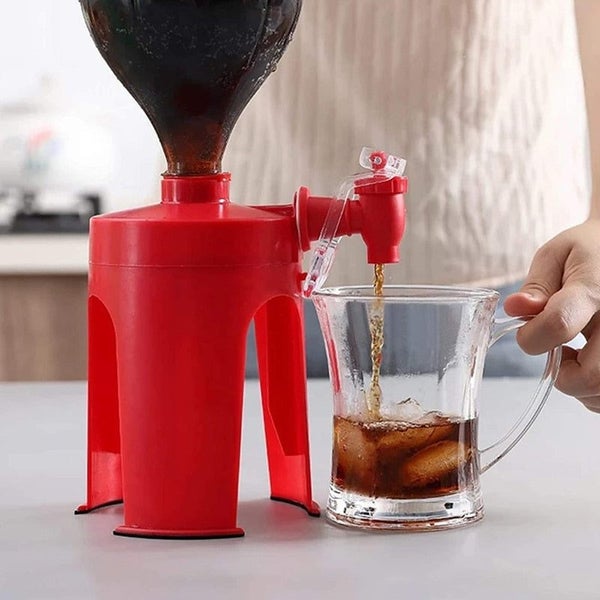 Soda Dispenser Bottle Novelty Saver Lemonade Coke Inverted Carbonated Bev CHK177 Carousel 2