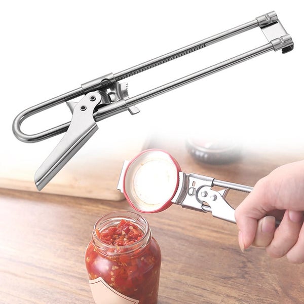 Adjustable Can Opener Stainless Steel Professional Manual Jar Bottle Open CHK177 Carousel 1
