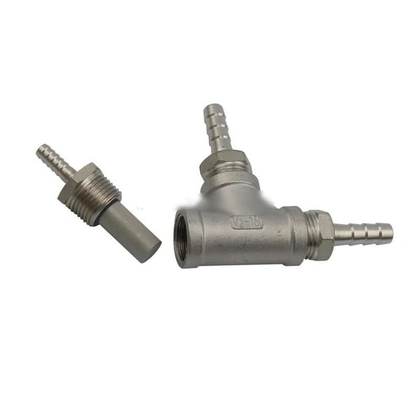 Brewing Stainless Steel Inline Aeration/Oxygenation Diffusion Stone 2 Mic CHK177 Carousel 1