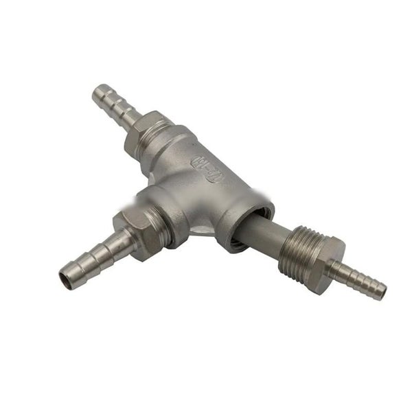 Brewing Stainless Steel Inline Aeration/Oxygenation Diffusion Stone 2 Mic CHK177 Carousel 2