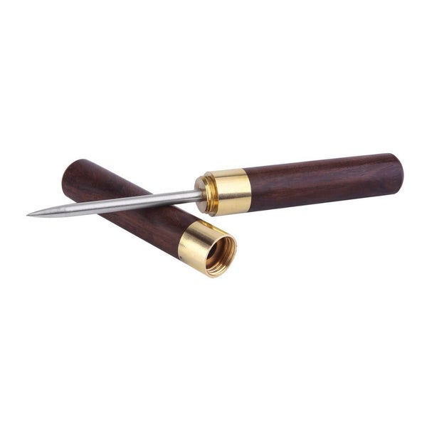 Stainless Steel Ice Pick with Wooden Handle and Sheath Kitchen Tool by CHK177 Carousel 1
