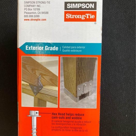 Simpson Strong-Drive SD Connector screws box of 500 Carousel 2