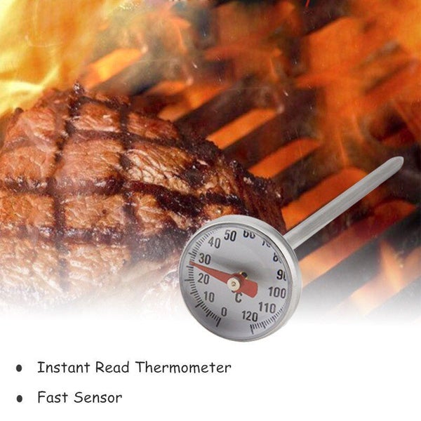 Classic Instant Read Pocket Thermometer Clearly Large Dial & Fast Sensor CHK177 Carousel 6