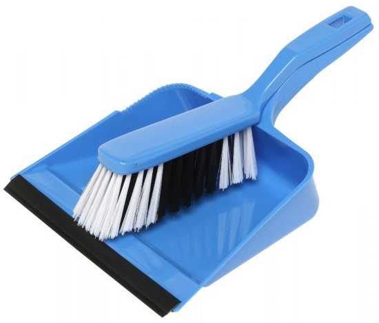 EDCO Dust Pan and Brush Set - Blue-Each Carousel 1