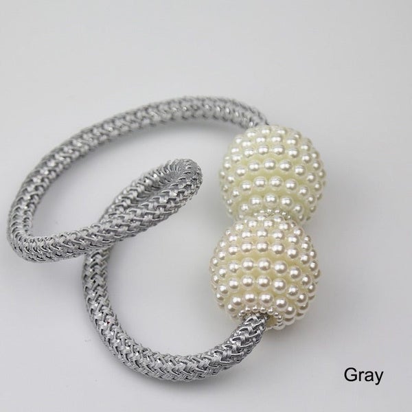1x Pearl Magnetic Curtain Clip Curtain Holders Tieback Buckle Clips Hangi CHK177 Carousel 1