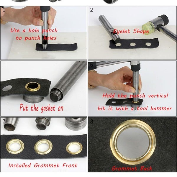 Wholesal Eyelet Curtain Rings Curtain Grommet Top Silvery Metal Ring Head CHK177 Carousel 7