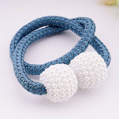 1/2PCS Magnetic Curtain Clip Curtain Holders Pom Tieback Buckle Hanging Ball Buc Carousel 1