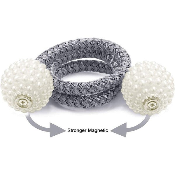 1/2PCS Magnetic Curtain Clip Curtain Holders Pom Tieback Buckle Hanging Ball Buc Carousel 11