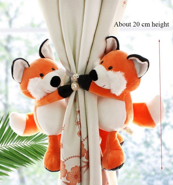 2pcs Jungle Forest Animals Curtain Tieback Holder Hooks Tie Backs Childre CHK177 Carousel 11