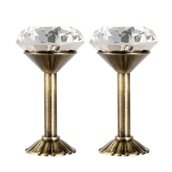 2pcs Shiny Rhinestone Curtain Hook Tieback Wall Mounted Hanging Home Bedr CHK177 Carousel 1