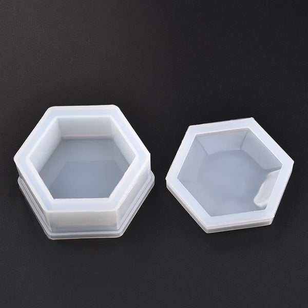 Concrete Storage Box Silicone Mold Shell Shape Silicone Mold Creative Jew CHK177 Carousel 11