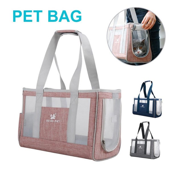 Breathable Pet Dog Cat Single Shoulder Bags Light Portable Four Sides AIR CHK177 Carousel 2