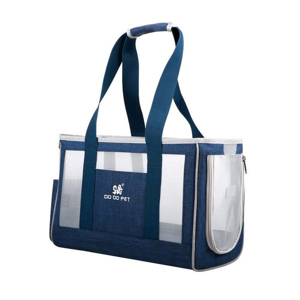 Breathable Pet Dog Cat Single Shoulder Bags Light Portable Four Sides AIR CHK177 Carousel 1