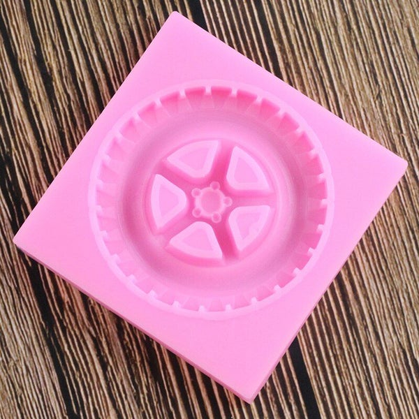 3D Tyre Silicone Mold Fondant Molds DIY Baby Birthday Cake Decorating Too CHK177 Carousel 2