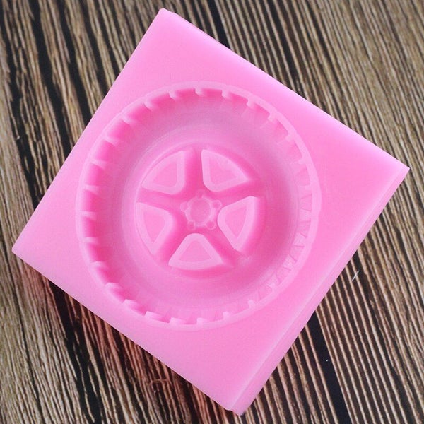 3D Tyre Silicone Mold Fondant Molds DIY Baby Birthday Cake Decorating Too CHK177 Carousel 6