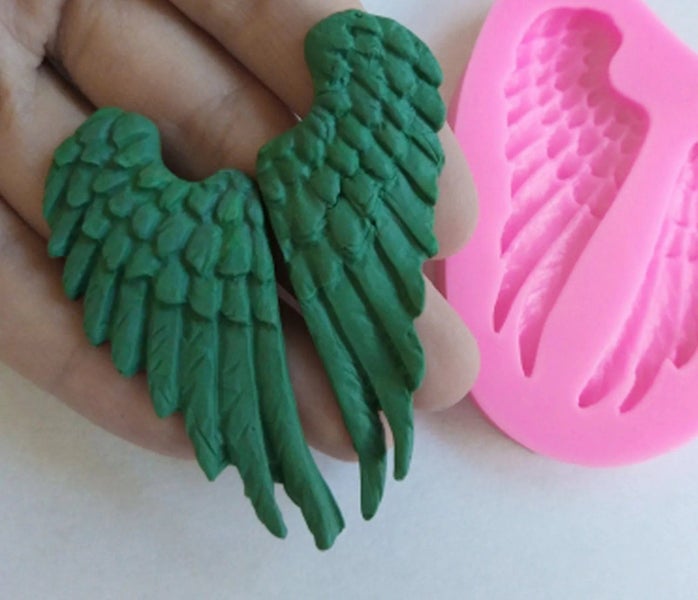 1Pcs Baby Angel Wings Silicone Mold Fondant Cake Decorating Tools Sugarcr CHK177 Carousel 1