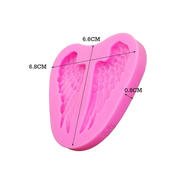 1Pcs Baby Angel Wings Silicone Mold Fondant Cake Decorating Tools Sugarcr CHK177 Carousel 2
