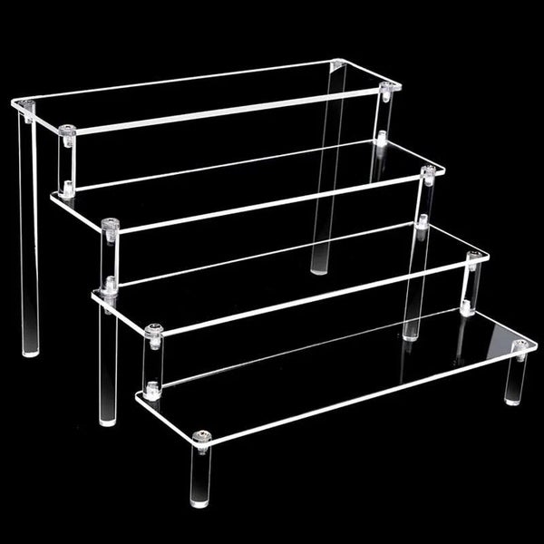 2/3/4/5Layer Acrylic Action Figure Display Stand Toy Model Swing Stand Do CHK177 Carousel 2