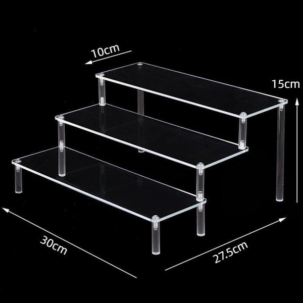 2/3/4/5Layer Acrylic Action Figure Display Stand Toy Model Swing Stand Do CHK177 Carousel 1