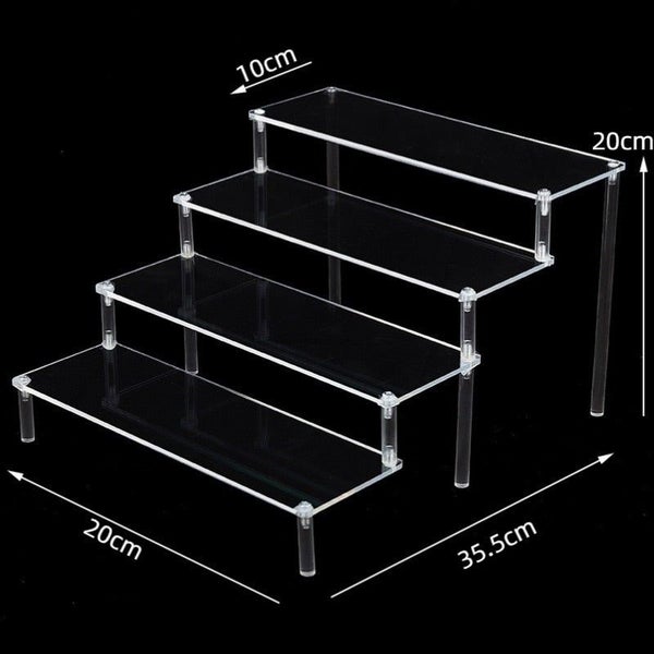 2/3/4/5Layer Acrylic Action Figure Display Stand Toy Model Swing Stand Do CHK177 Carousel 1