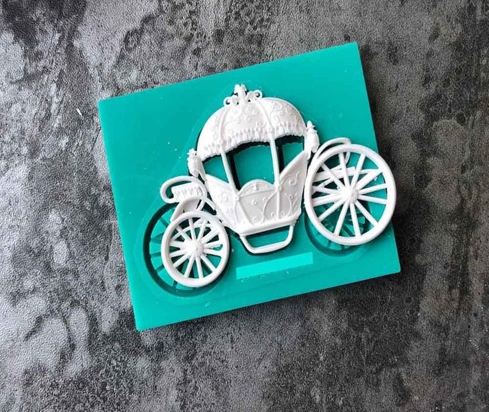 Aouke Pumpkin Carriage Silicone Decorating Molds Cake Silicone Mold Sugar CHK177 Carousel 2