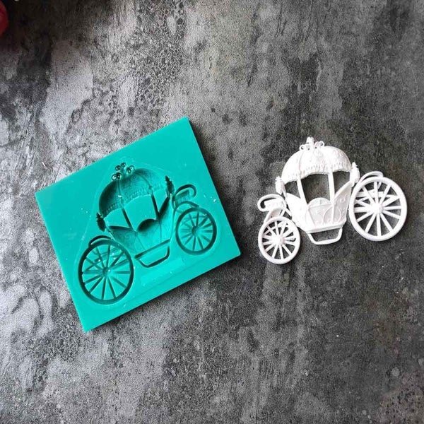 Aouke Pumpkin Carriage Silicone Decorating Molds Cake Silicone Mold Sugar CHK177 Carousel 7
