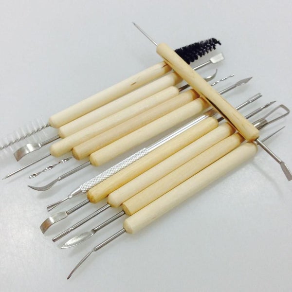 11pieces DIY Art Clay Pottery Tool set Crafts Clay Sculpting Tool kit Pot CHK177 Carousel 6