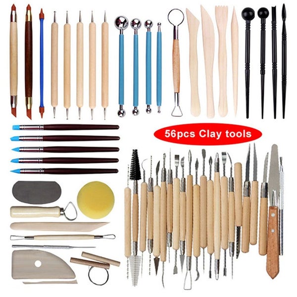 Arts Crafts Clay Sculpting Tools Pottery Carving Tool kit Pottery & Ceram CHK177 Carousel 2