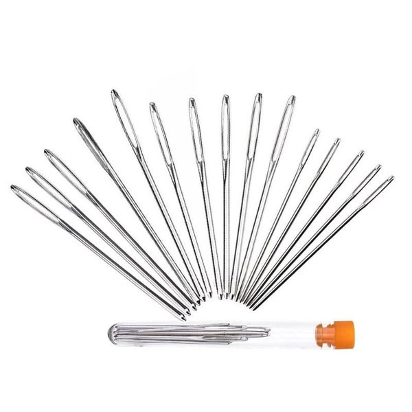 9 PCS Large Eye Blunt Sewing Needles Cross Stitch Knitting Needle Handmad CHK177 Carousel 1