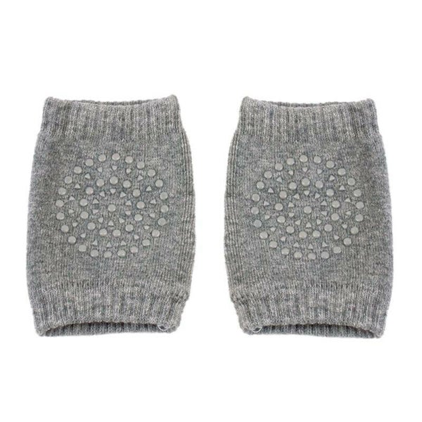 Baby Crawling Knee Pads Toddler Soft Protection Boys Girls Light Grey Carousel 1