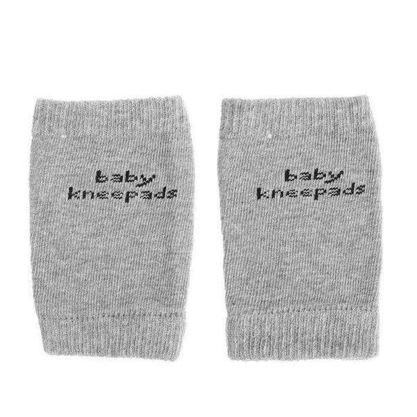 Baby Crawling Knee Pads Toddler Soft Protection Boys Girls Light Grey Carousel 2