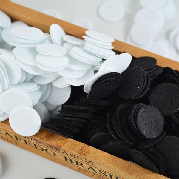 500pcs Round felt patches fabric pads accessory patches circle felt pads, CHK177 Carousel 5