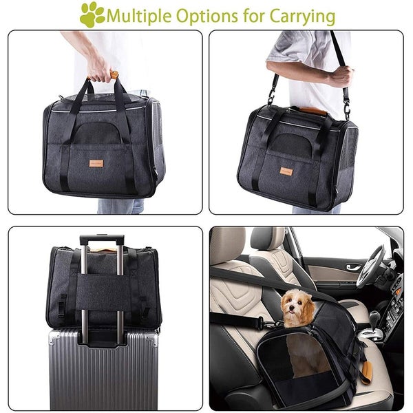 Cat Carrier Soft Dog Carrier Foldable Portable Dog Bag Pet BackPack Dog T CHK177 Carousel 7