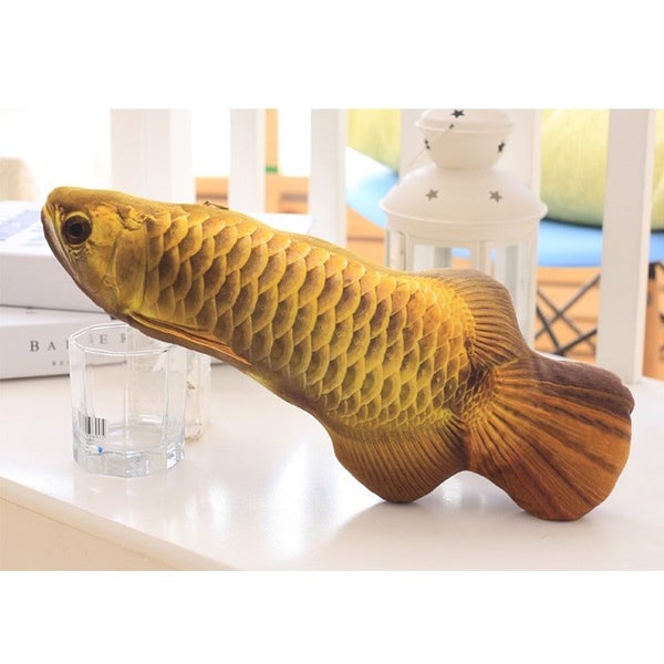 Cat Mint Fish Pillow Plush Toy Pet Catnip Cat Toy Kitten Fish Pet Dog Toy CHK177 Carousel 1