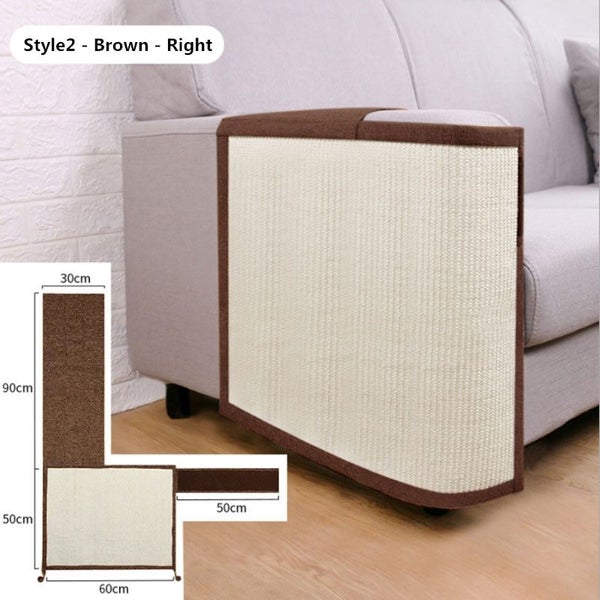 Cat Scratcher For Sofa Protector Furniture Natural Sisal Scratching Post Pad Kit Carousel 11