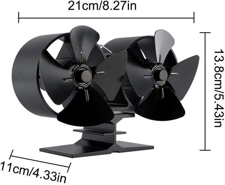 New Heat Powered Fireplace Stove Fan on Afterpay Carousel 2