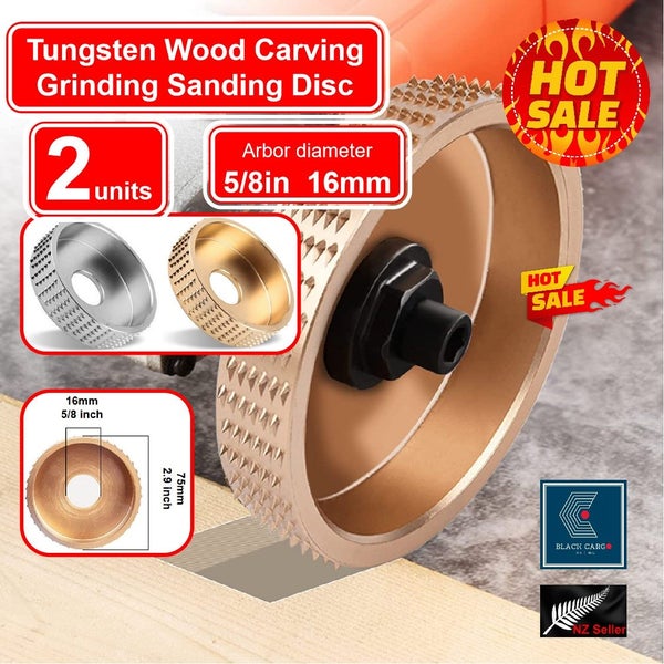 2Pcs Angle Grinder Tungsten Wood Disc Wheel *Local Buy* Carousel 1