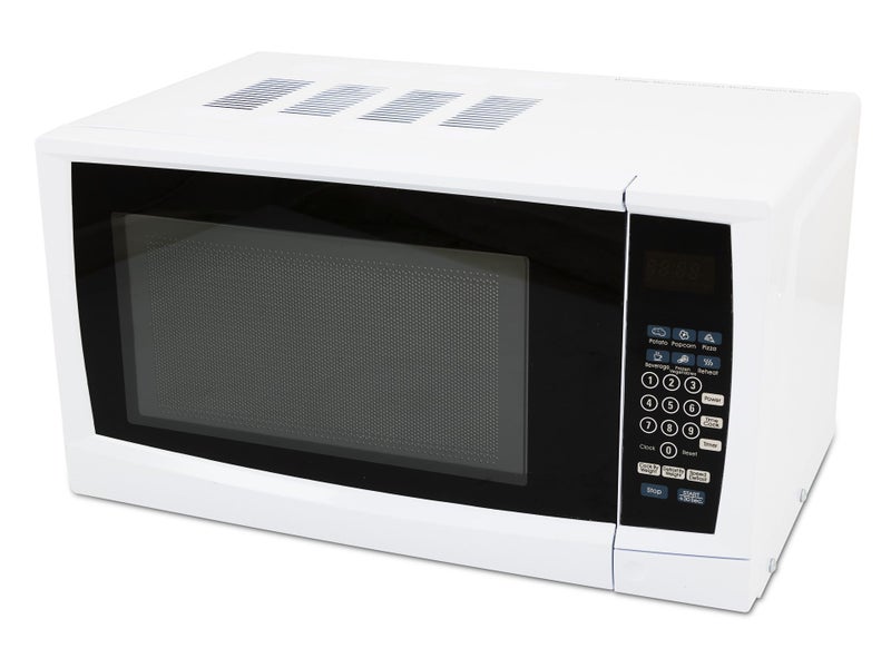 20L Compact Microwave Oven 700W | 10 Power Levels | 4 Auto Menus | White Carousel 1