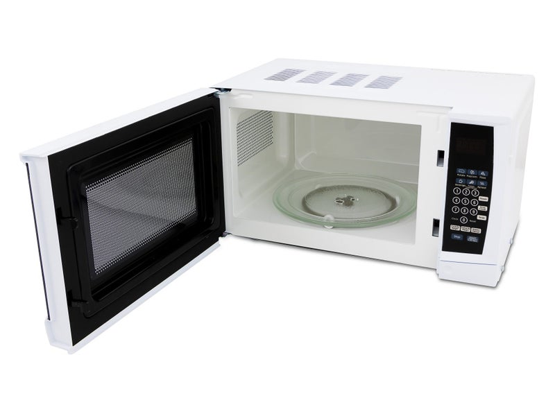 20L Compact Microwave Oven 700W | 10 Power Levels | 4 Auto Menus | White Carousel 2