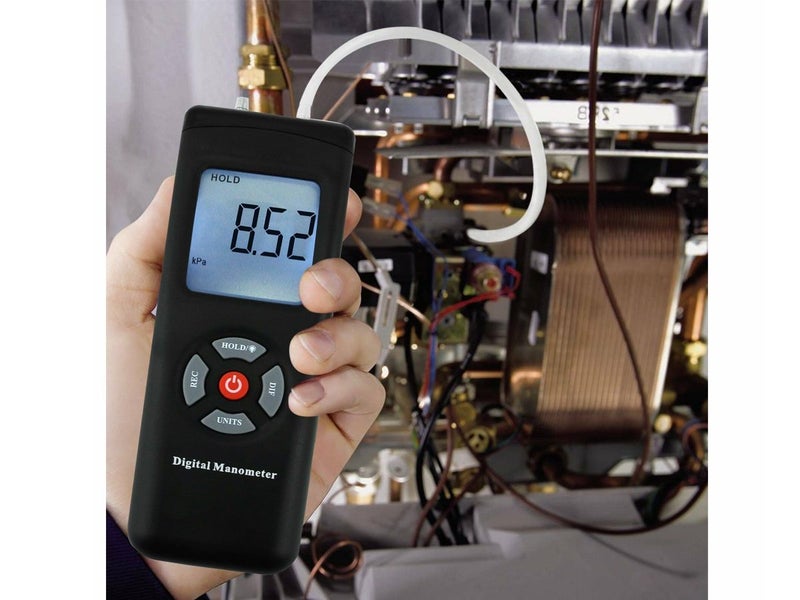 Digital Manometer Air Pressure Gauge Carousel 10