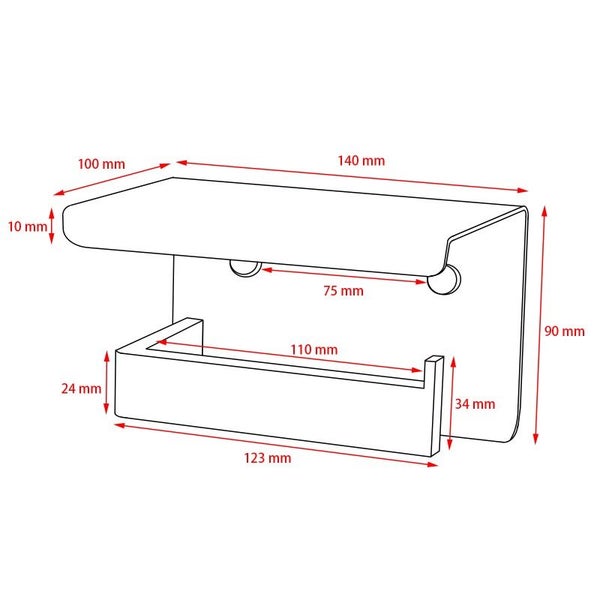 Toilet Tissue Holder Carousel 6