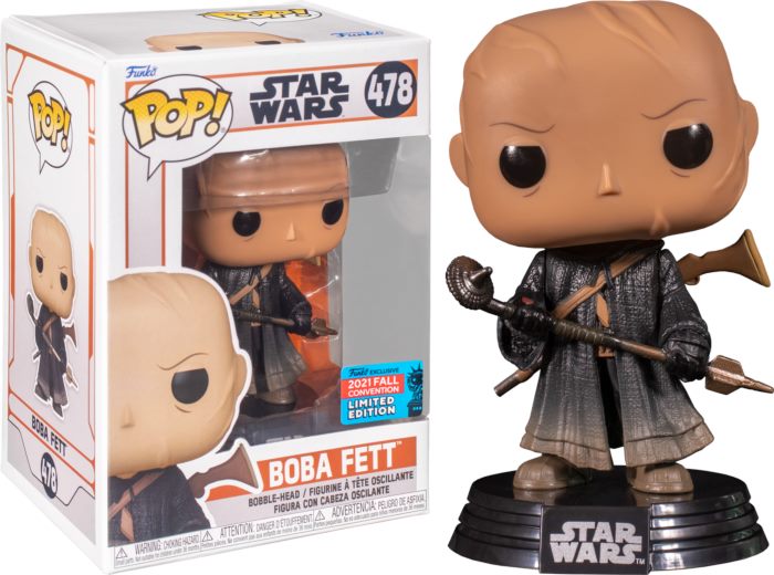 Star Wars: The Mandalorian - Boba Fett Tattooine Pop! Vinyl Figure (2021 Fall... Carousel 1