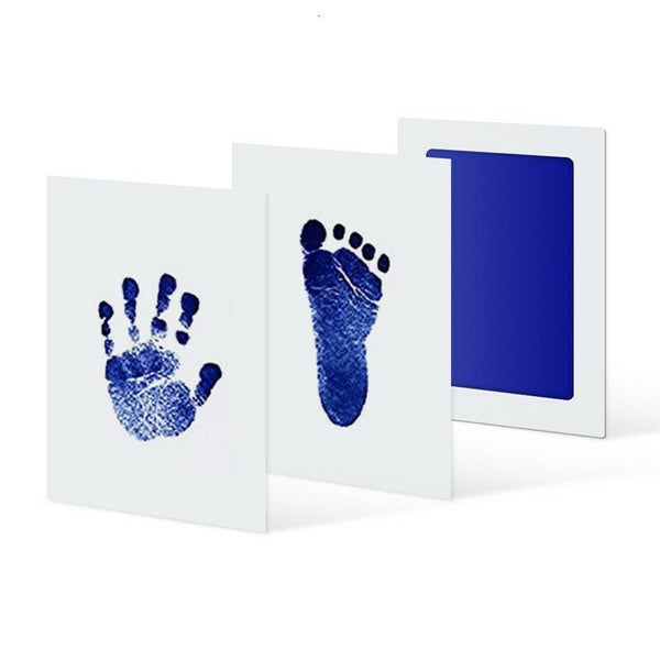 Baby Inkless Handprint Blue Carousel 1